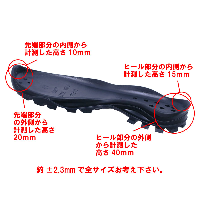 サイズ表