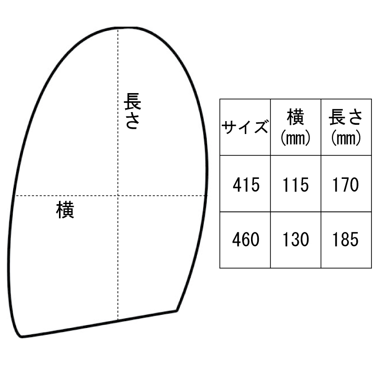 サイズ表